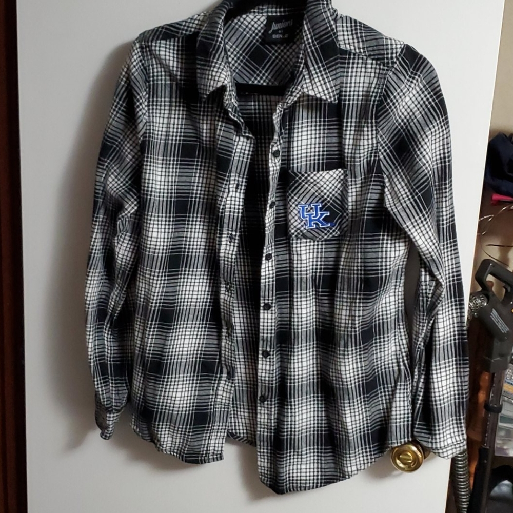 Kentucky Wildcats flannel shirt